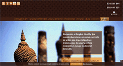 Desktop Screenshot of bangkokspa.es